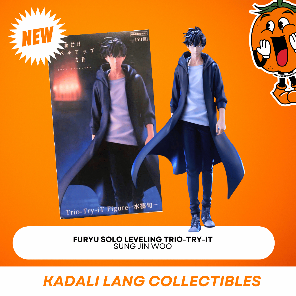AUTHENTIC FURYU SOLO LEVELING TRIO-TRY-IT SUNG JIN WOO | Shopee Philippines