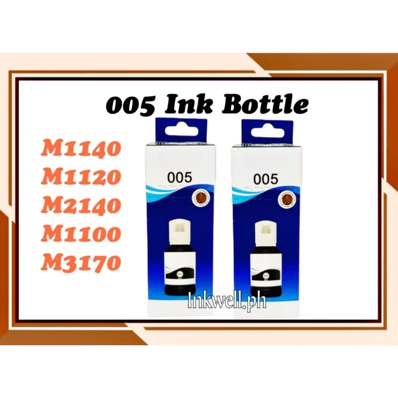 005 Pigment Bottle Ink for M1140, M1120, M2140, M1100, M3170 | Shopee ...