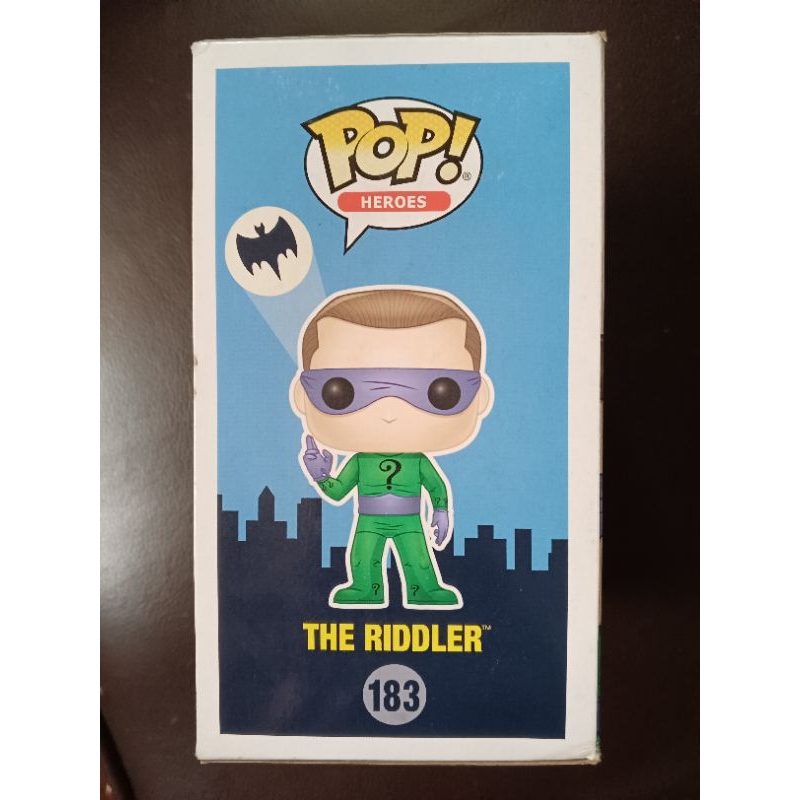 ORIGINAL.FUNKO POP! BATMAN : THE RIDDLER 183(IMPERFECT BOX) | Shopee ...