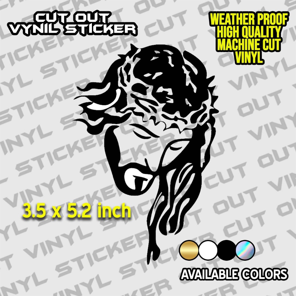 Jesus Car Vinyl Decals | Shopee Philippines