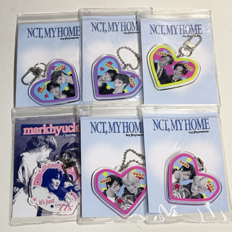 [jhyneno] NCT UNIT KEYRING dream 127 wayv markhyuck mahae johnten jaedo ...