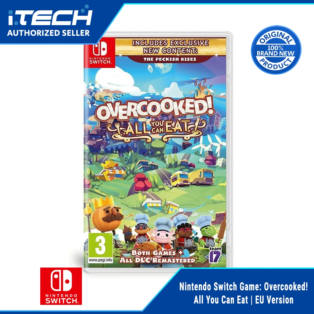 Nintendo Switch Game: Overcooked! All You Can Eat | EU Version | Shopee ...