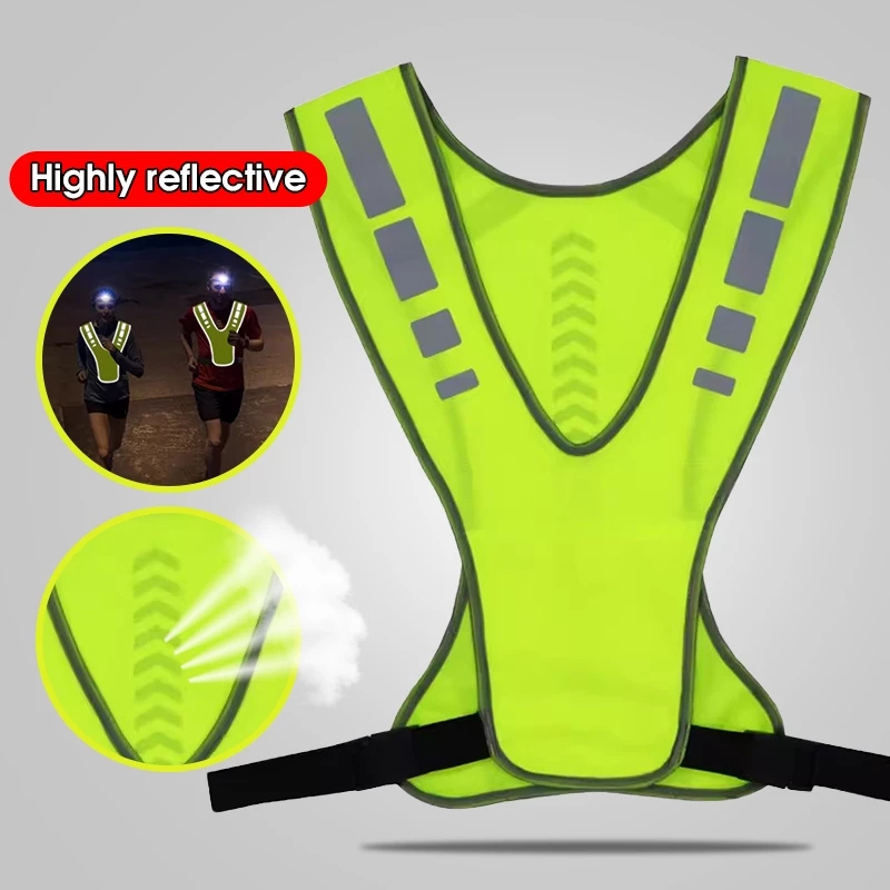 High-Visibility Reflective Vest For E-Bikes Safety photo