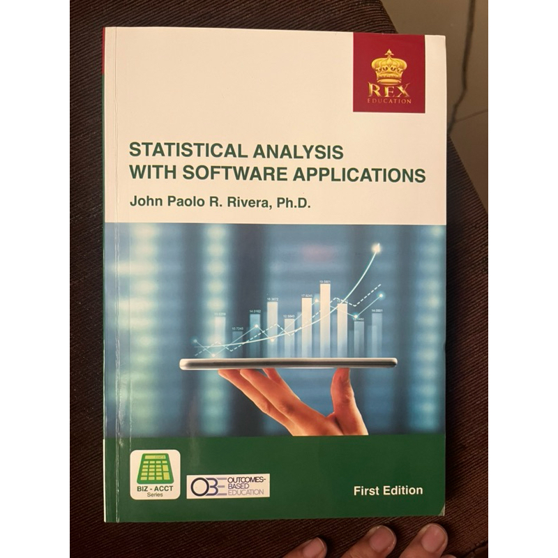 STATISTICAL ANALYSIS WITH SOFTWARE APPLICATIONS BY RIVERA visual data 3