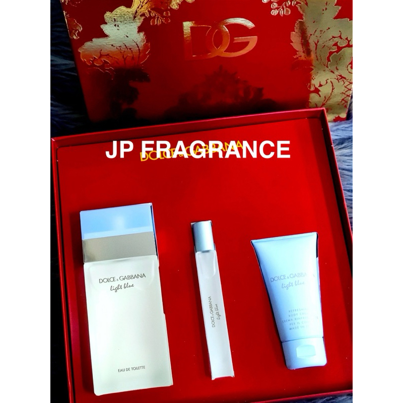 ORI] Dolce and Gabbana Light Blue edt for women 100/200ml/SET