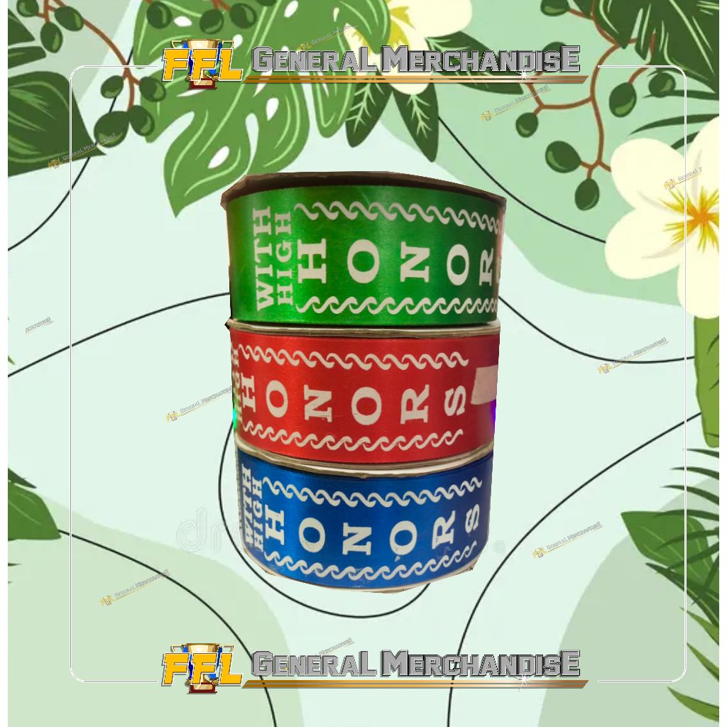 Ribbon for Graduation - WITH HIGH HONORS | Shopee Philippines