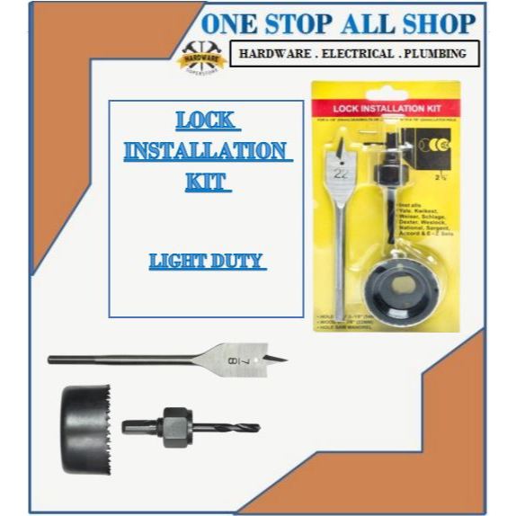 LOCK INSTALLATION KIT | Shopee Philippines