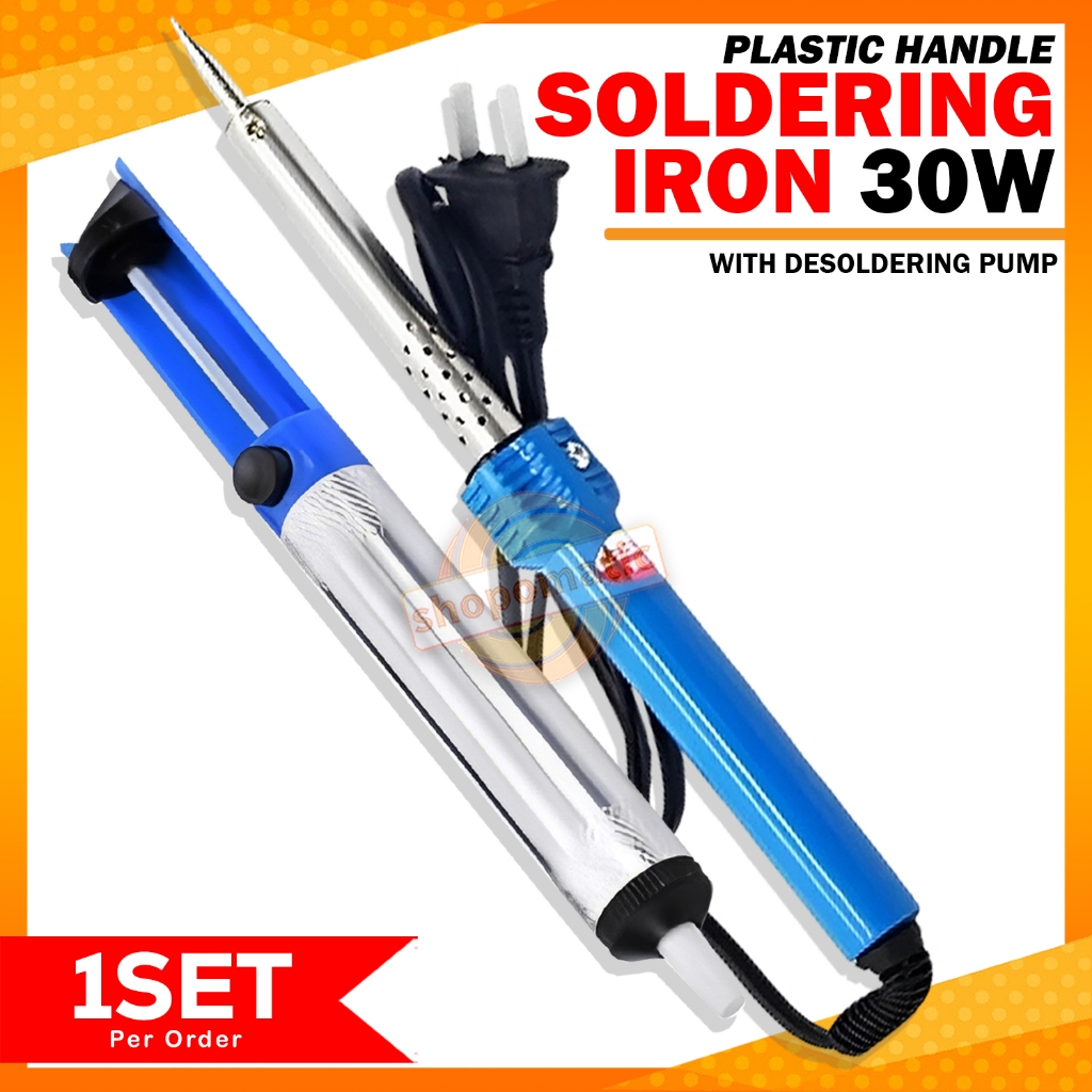High Quality Soldering Iron & Desoldering Pump (SET) | Shopee Philippines