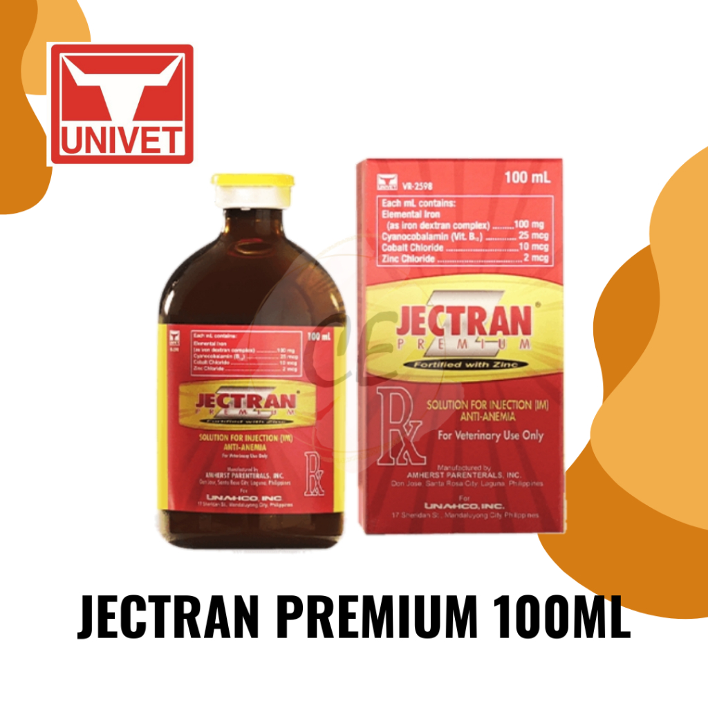 JECTRAN PREMIUM WITH ZINC Vial 10ml, 20ml, and 100ml | Shopee Philippines