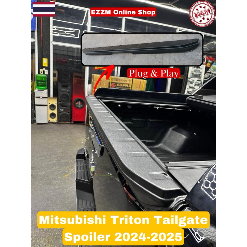 mitsubishi-triton-tailgate-spoiler-2024-thailand-made-shopee