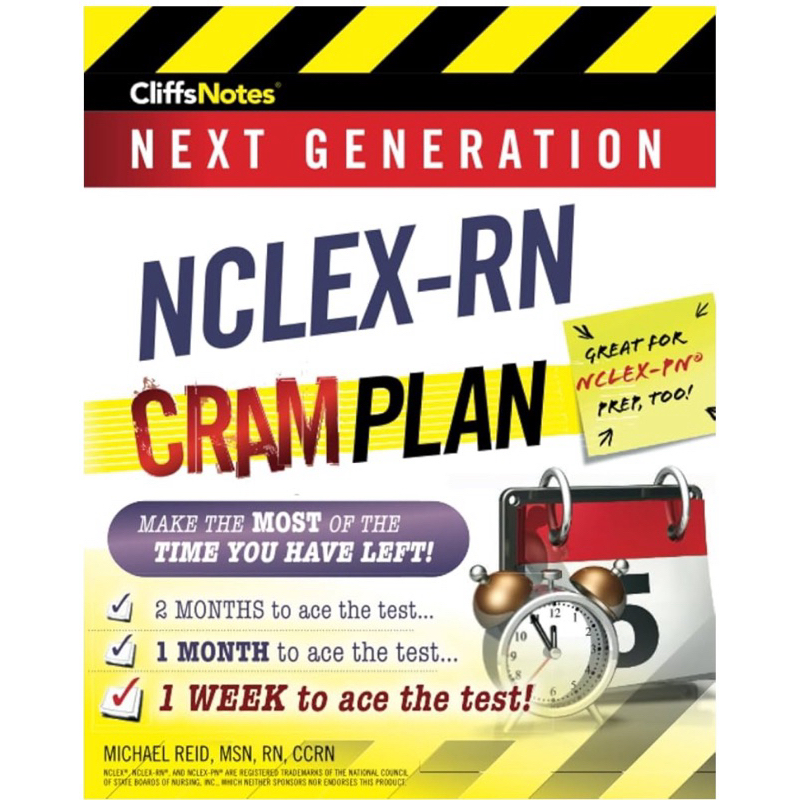 NEXT GENERATION CliffsNotes NCLEX-RN CRAM PLAN 2024 | Shopee Philippines