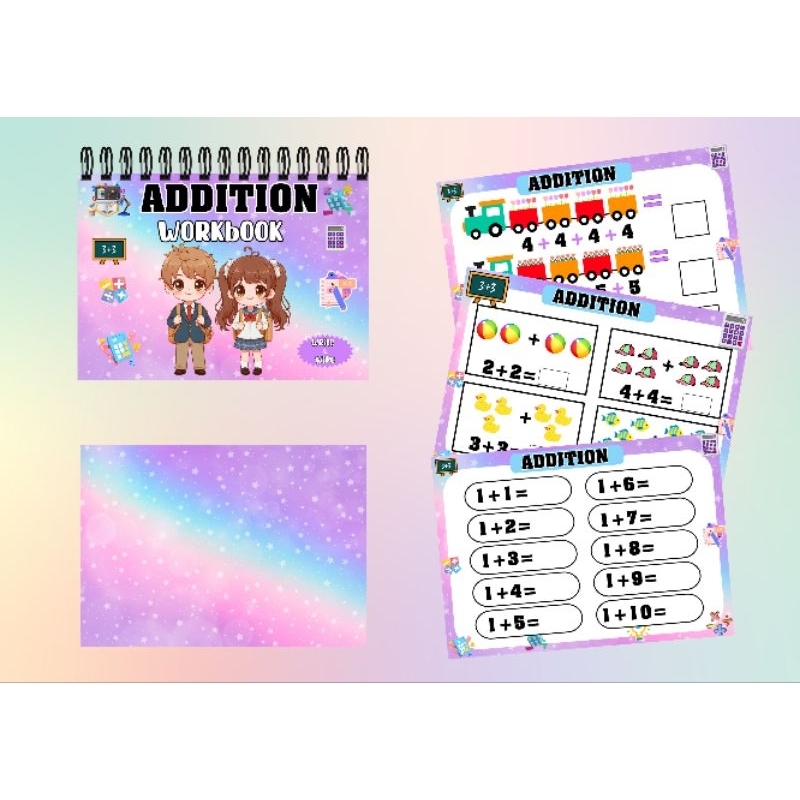 LAMINATED MATH PRACTICE with marker | Shopee Philippines
