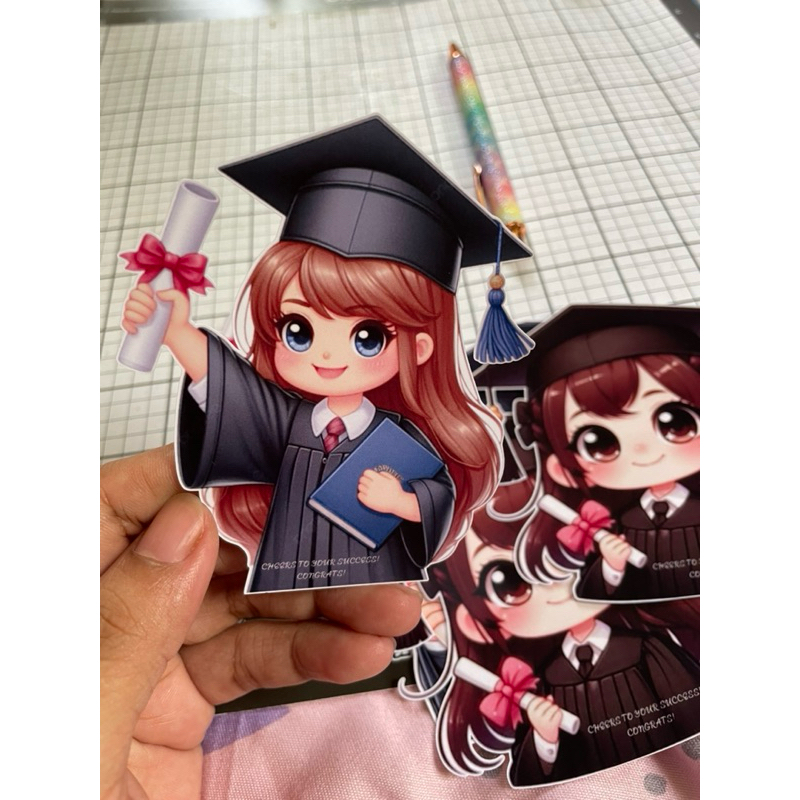 GRADUATION TOPPER for boquet MACHINE CUT | Shopee Philippines