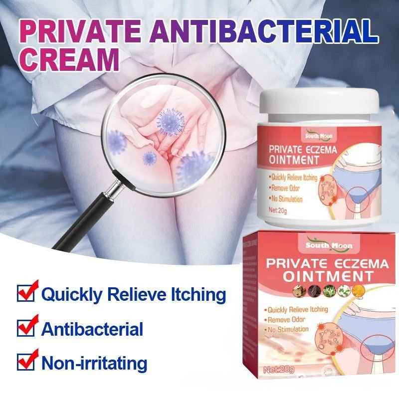 Female Private anti Itching Cream Antibacterial Ointment Dermatitis ...