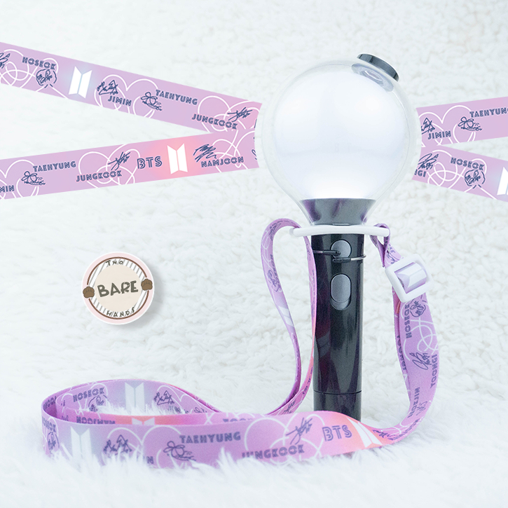 [Purple] Light Stick Strap for MOTS Army Bomb [NO LIGHTSTICK] by ...