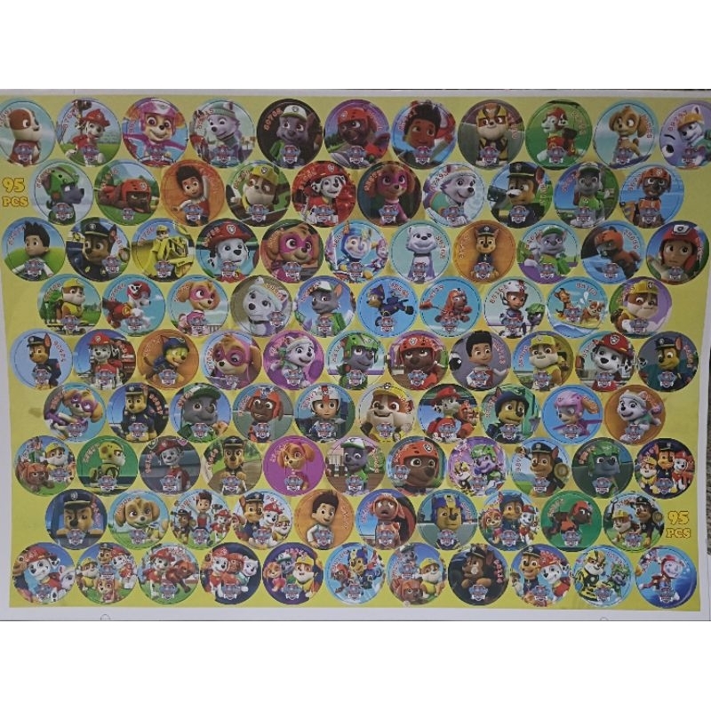 POGS ASSORTED 95PCS PER PACK. | Shopee Philippines