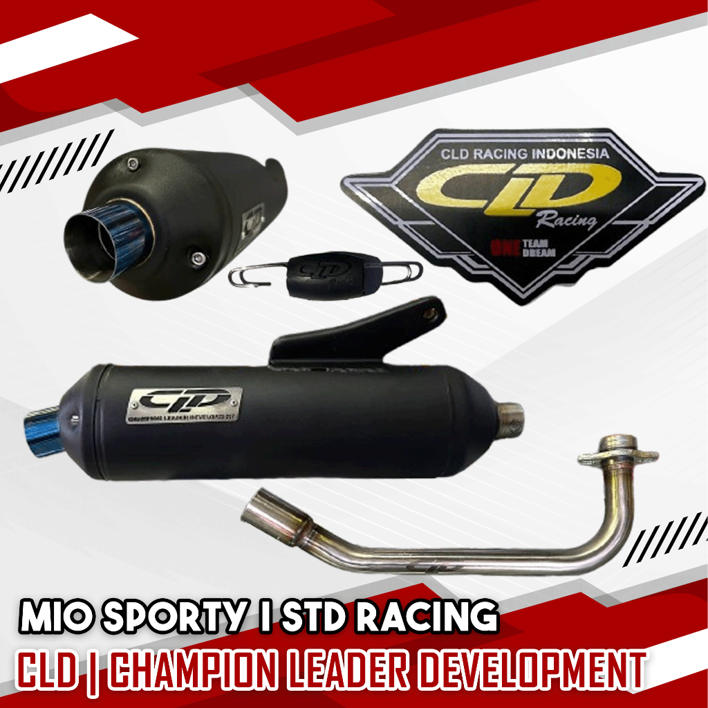 CLD STD RACING PIPE FOR MIO CLICK NMAX NEW M3 PCX 160 | Shopee Philippines