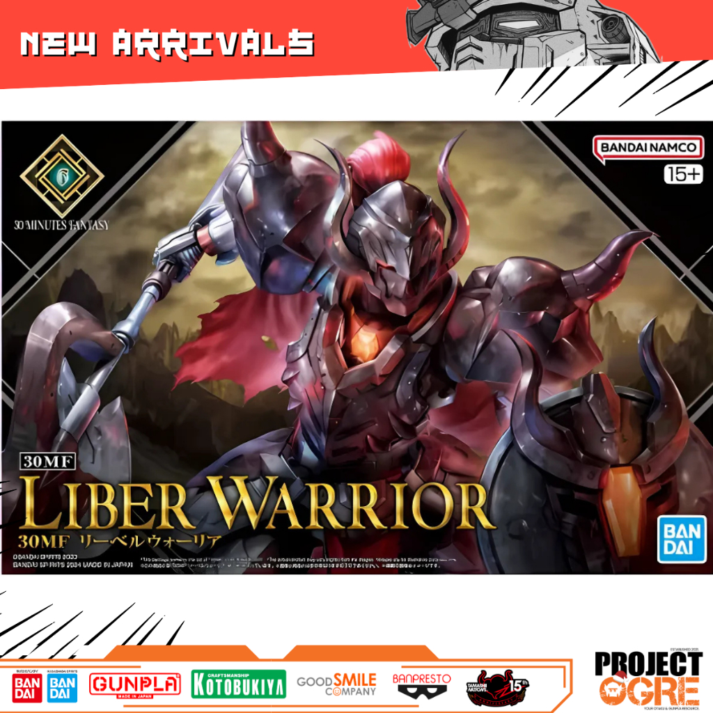 30 Minutes Fantasy Liber Warrior Model Kit | Shopee Philippines