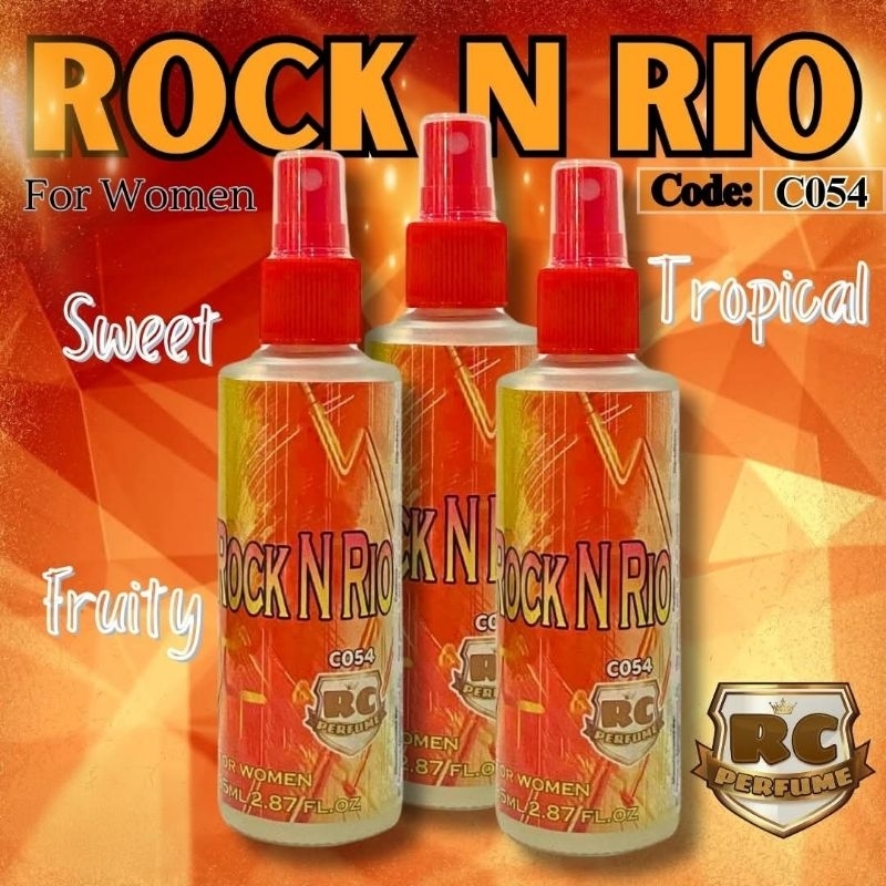 RC Perfume Collection, Rockin Rio, Perfume for Women, Oil Base, 85ml ...