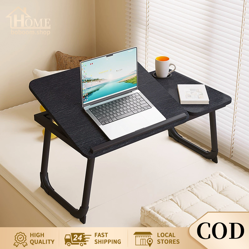 ♬COD♬ Foldable Laptop Lazy Table Portable Sofa Study Desk Home Office ...