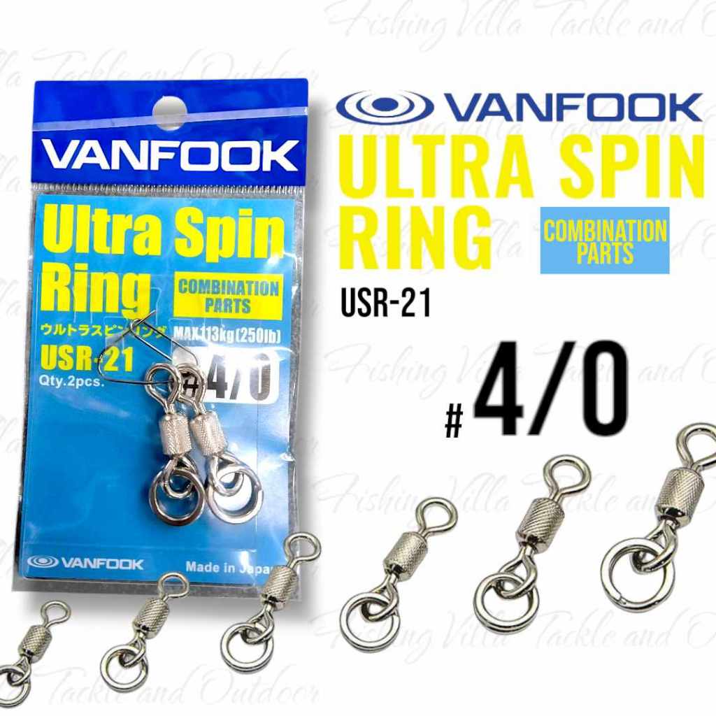 VANFOOK Ultra Spin Ring USR-21 Combination Parts - High Quality Fishing ...