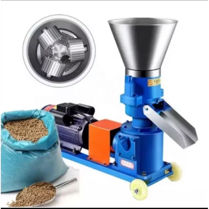 Pelletizer Machine 160 (300kg production capacity/hr, 6 KW, 220V ...