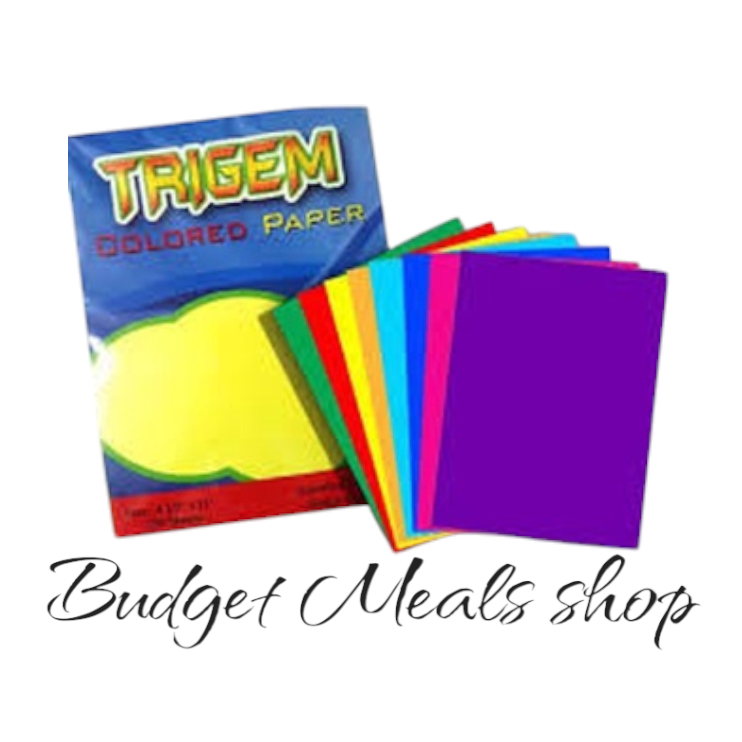Colored paper 250pcs/1ream & Art Paper 500pcs/1ream | Shopee Philippines