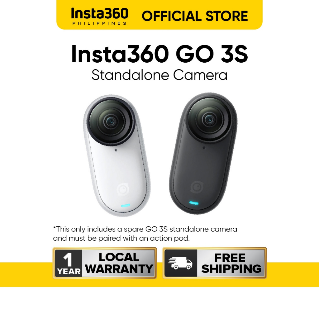 Insta360 GO 3S Standalone Camera | Shopee Philippines