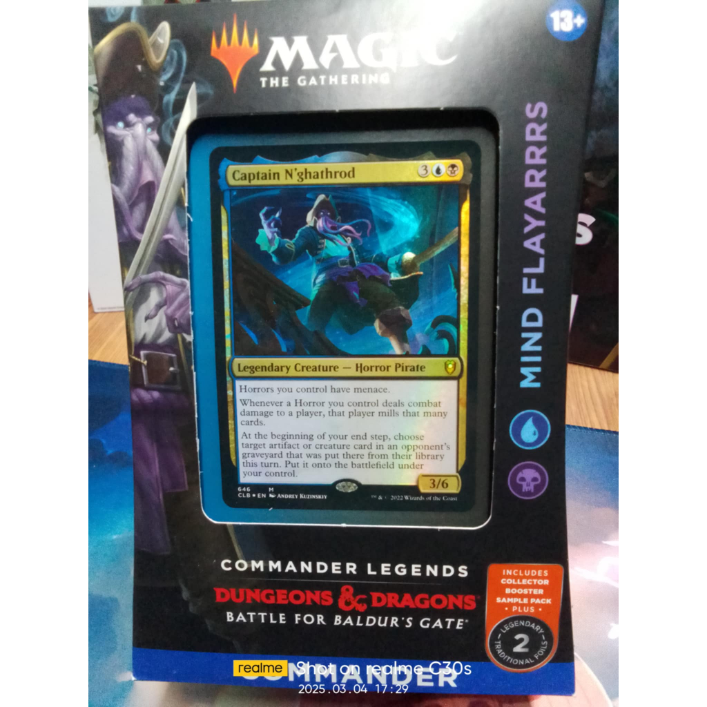 Magic The Gathering : Commander Legends: Battle for Baldur's Gate - Mind  Flayarrrs Deck Sealed | Shopee Philippines