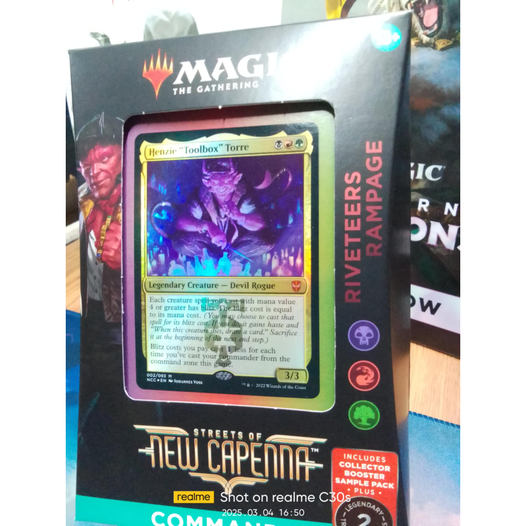 Magic the Gathering : Streets of New Capenna Commander Deck - Riveteers ...