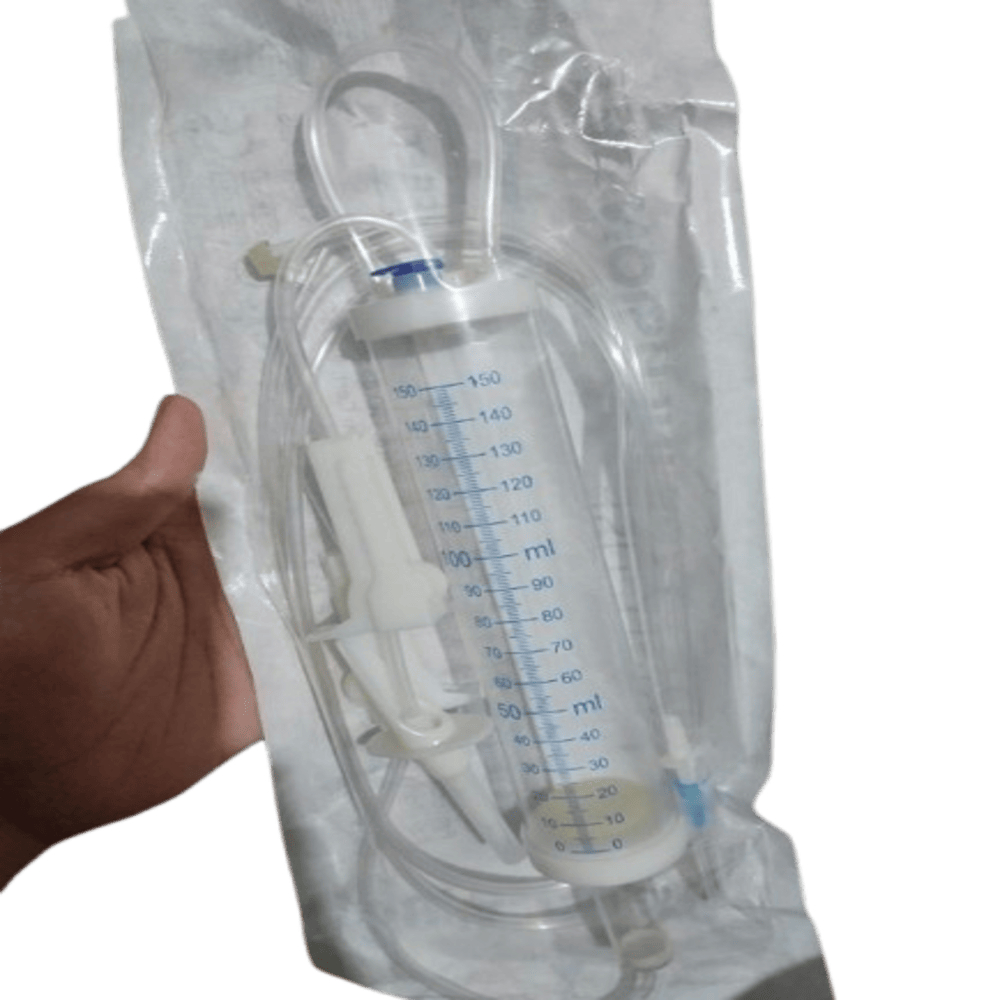 (RSA-J) Sure-Guard Burette-Type Infusion Set / Soluset (150mL) first ...