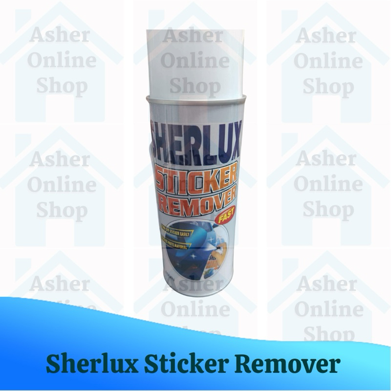 Sherlux Sticker Remover Spray 450ml Suitable for Different Surfaces ...