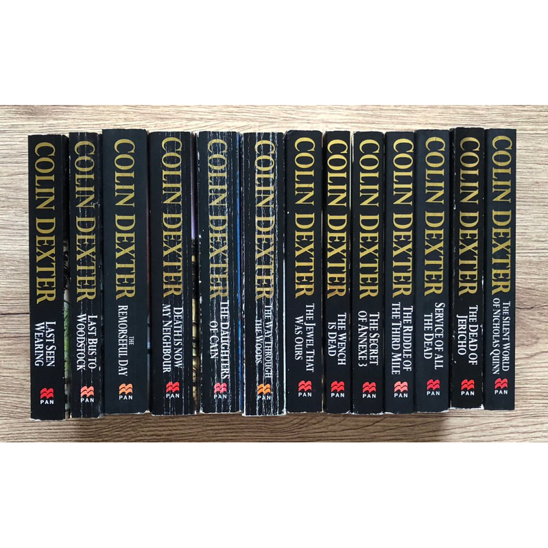 Complete 13 Books of Inspector Morse by Colin Dexter (Book Set