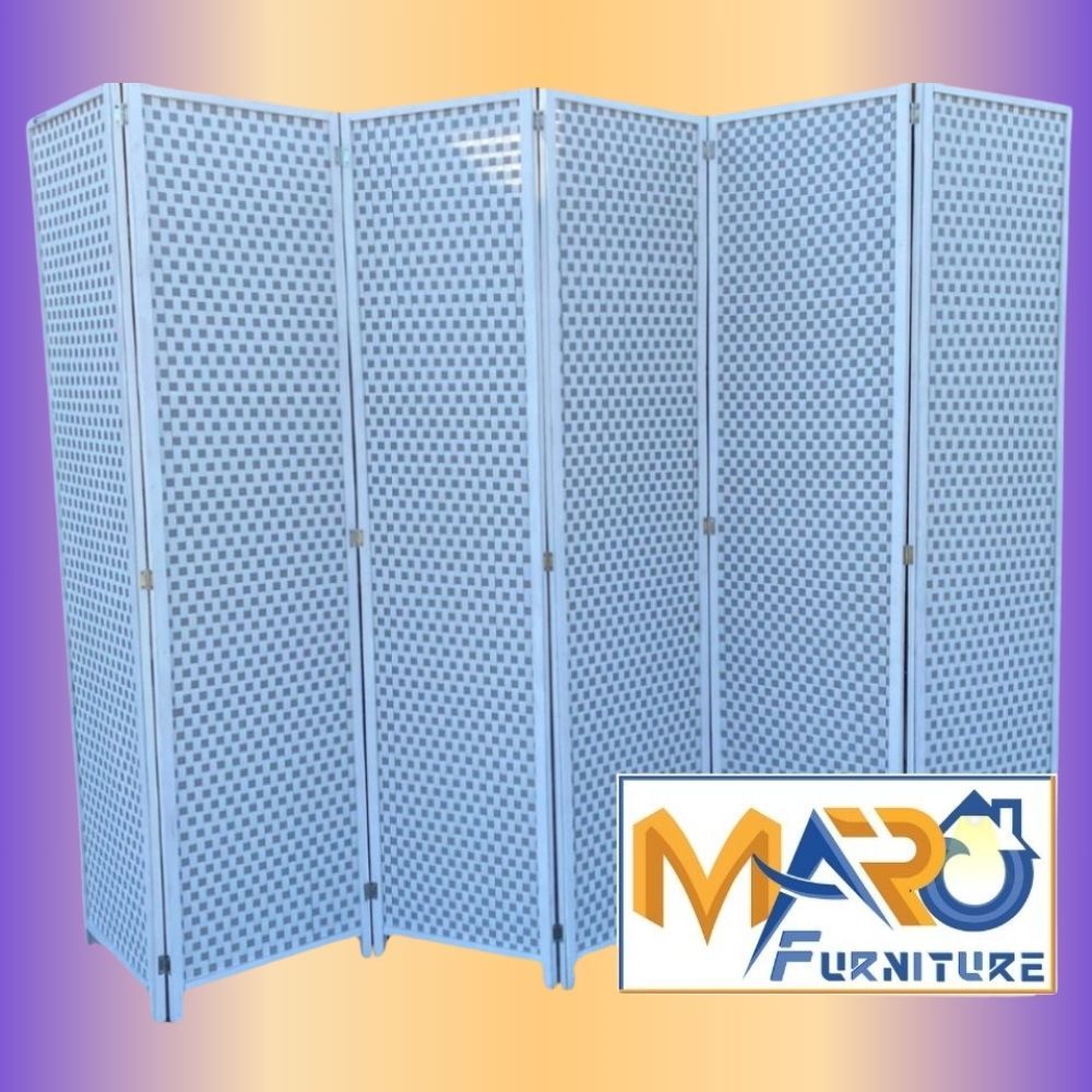 DIVIDER MOVEABLE /ROOM SHADES/PARTITION BIG/ MAHOGANY WOOD/HEAVY DUTY ...