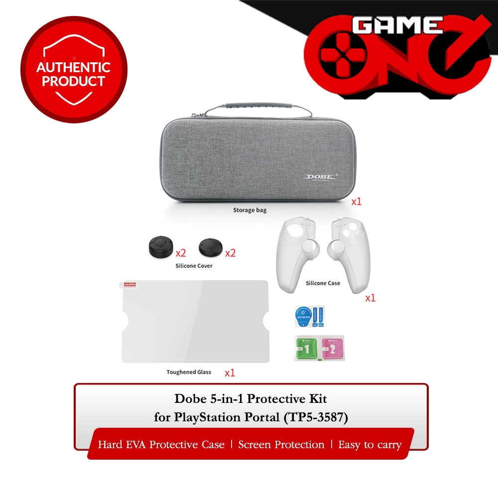 Dobe 5-in-1 Protective Kit for Playstation Portal (TP5-3587) | Shopee ...