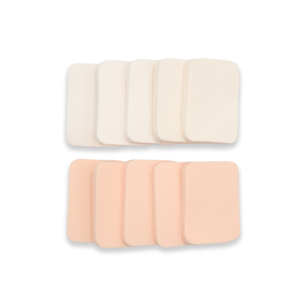 Gladking DUO COLOR SD-2097 10PCS SQUARE WET&DRY SPONGE | Shopee Philippines