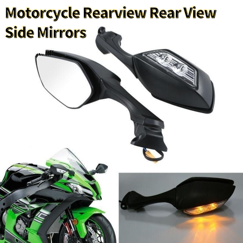 Motorcycle Rearview Rear View Side Mirrors Model Universal YAMAHA R15 ...