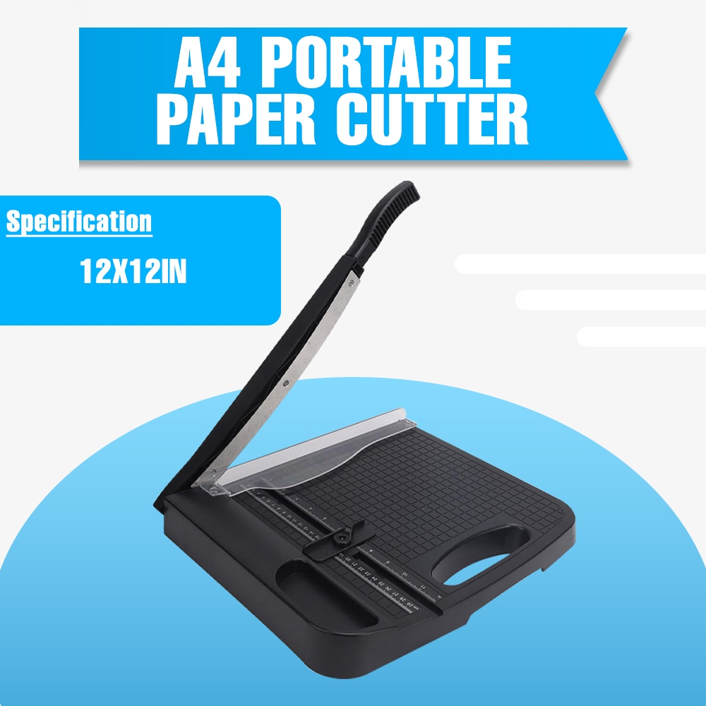 Portable Paper Cutter with Handle A4 Size Paper Trimmer Cutting Tool ...