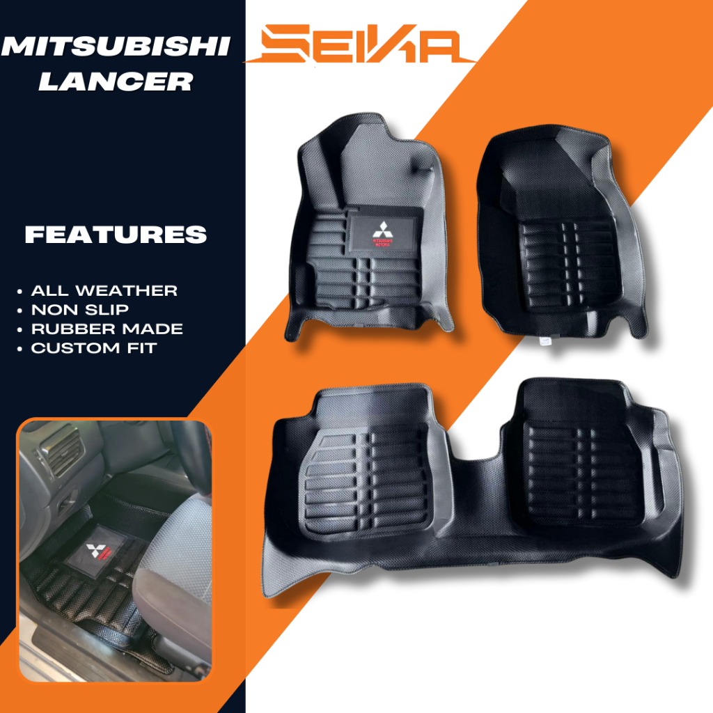Exact Fit Tailored Car Mats Mitsubishi Lancer (2005-2007) main image 0