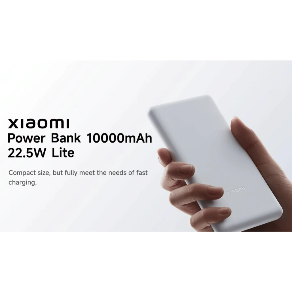 Xiaomi 22.5W Power Bank 10000mAh Lite