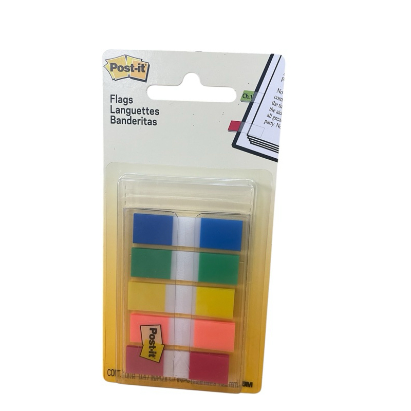 POST-IT SMALL FLAGS, 100 FLAGS 5 COLORS | Shopee Philippines