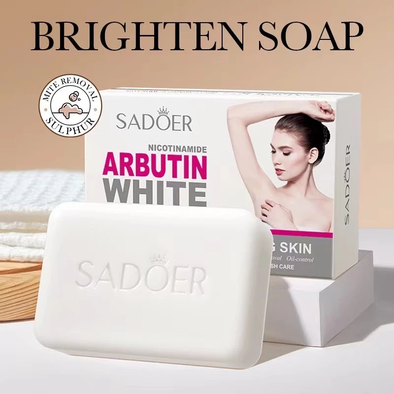 Sadoer Nicotinamide Arbutin Whitening Soap Foreign Language Version ...