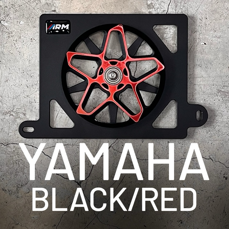 ARM 3D RADIATOR COVER Star Type Spinner (For Yamaha Aerox v1,v2v3 Standard/ Nmax v1, v2 v3 Standard) | Philippines