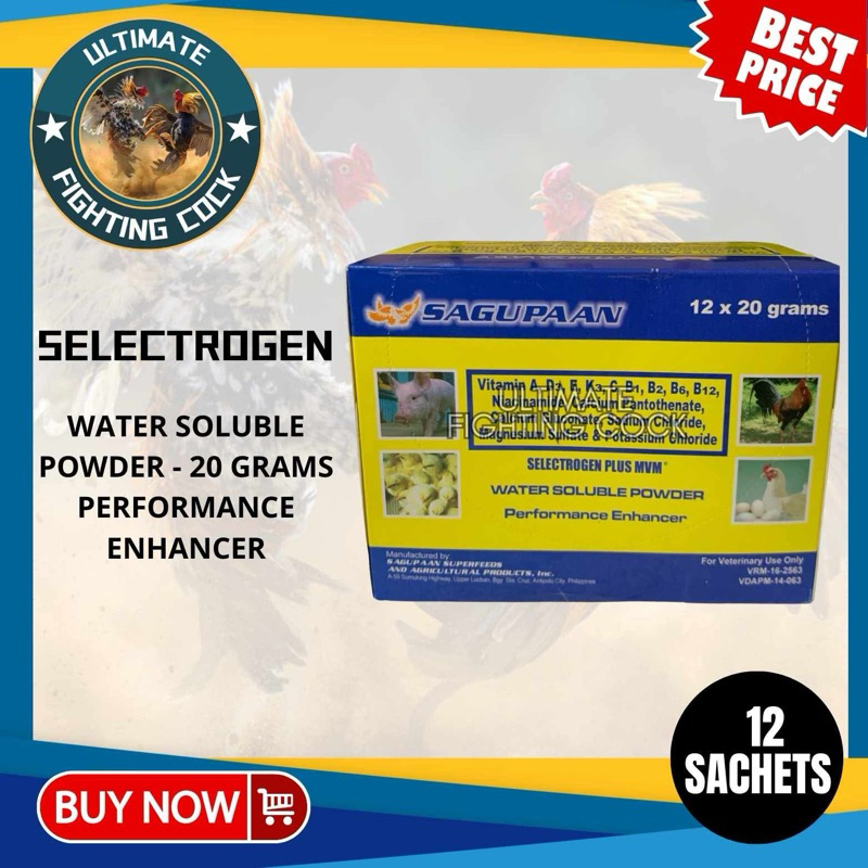 Selectrogen (BOX)20G X 12 Sachets | Shopee Philippines
