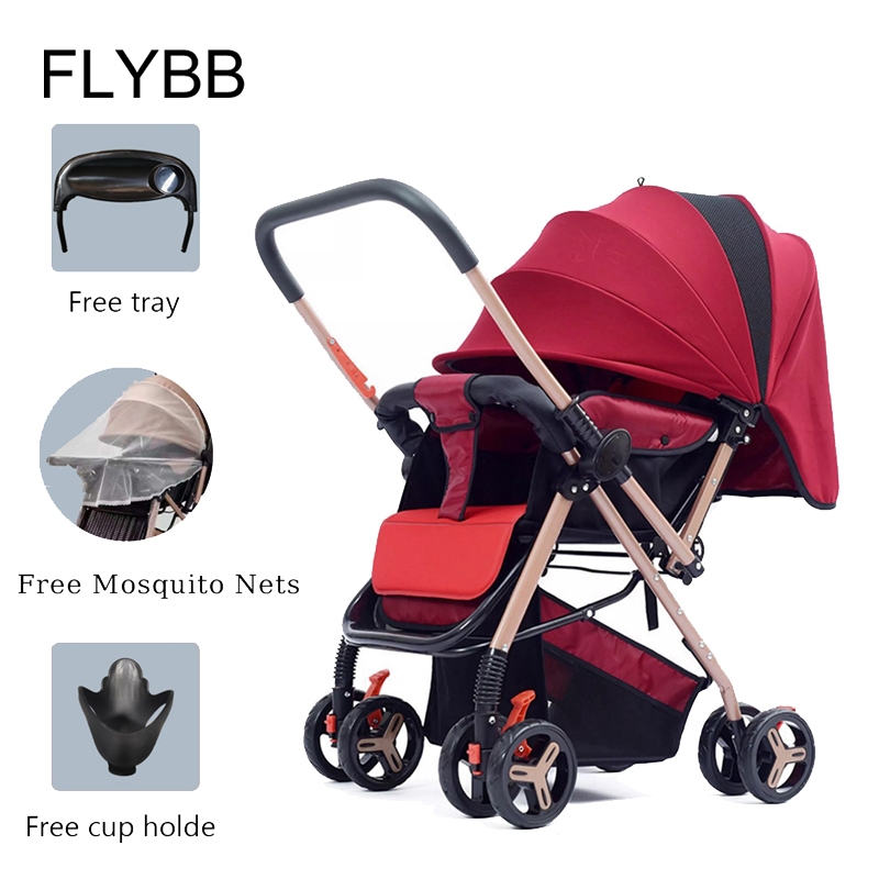 Flybb Baby Stroller Foldable For Toddler Children's Lightweight Travel ...