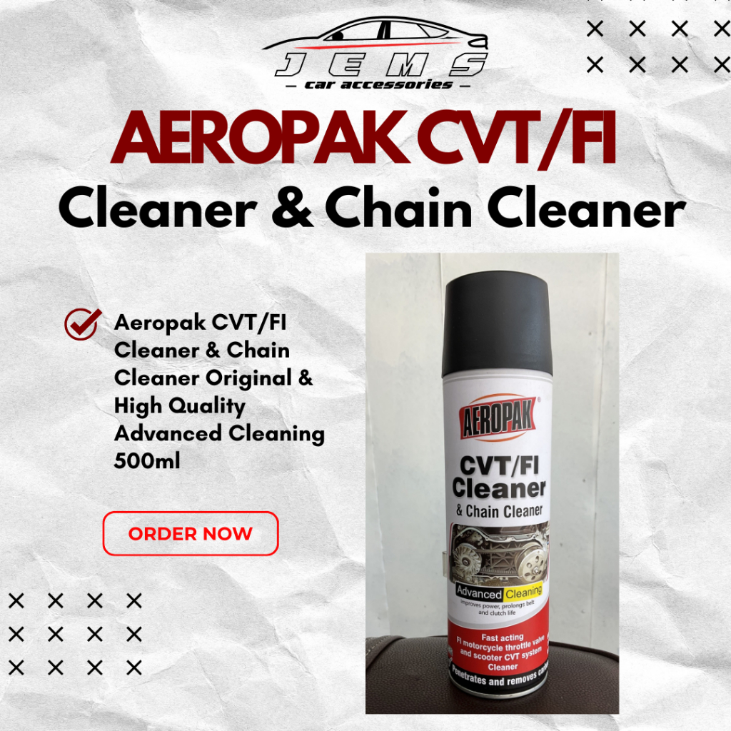 AEROPAK CVT/ FI Chain Cleaner & Chain Cleaner Original & High Quality ...