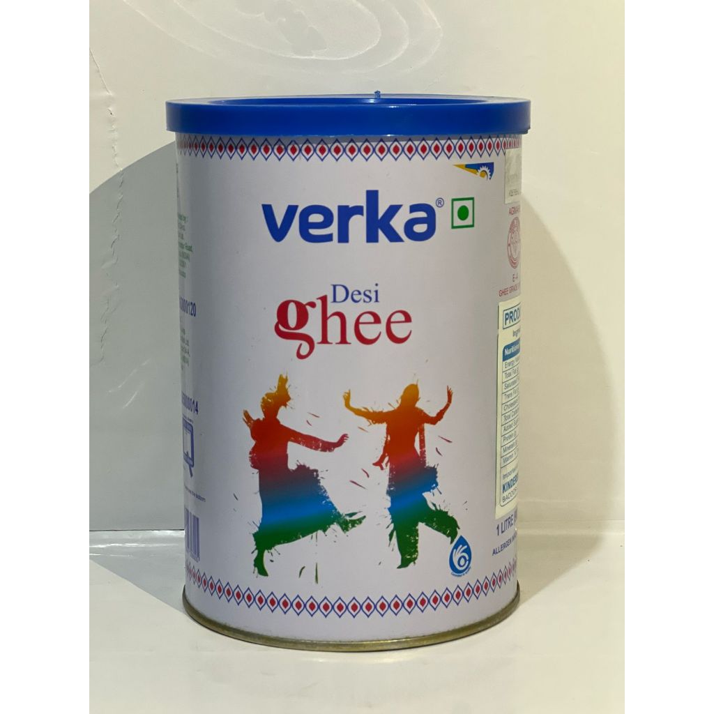 VERKA DESI COW PURE GHEE (NET QUANTITY 1 LITRE) | Shopee Philippines