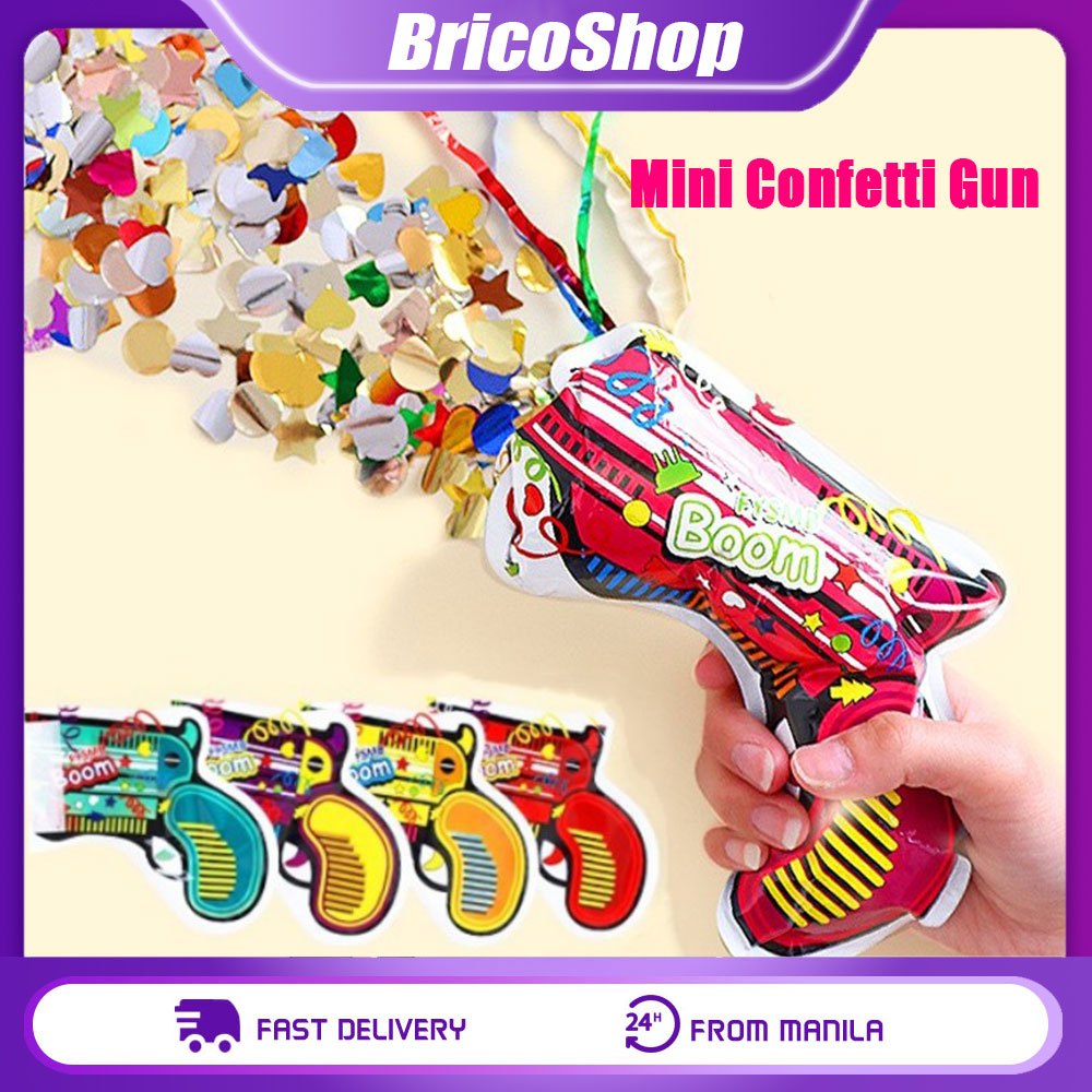 Confetti Balloon Gun Inflatable Firework Gun Birthday Wedding ...