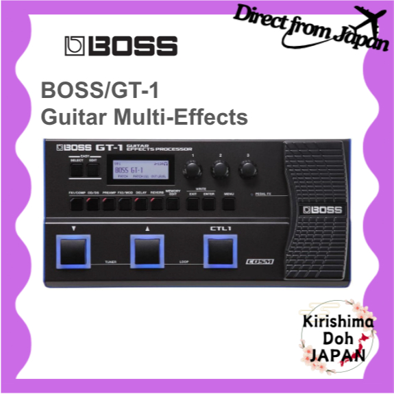 BOSS/GT-1 Guitar Multi-Effects [Direct from Japan] | Shopee Philippines
