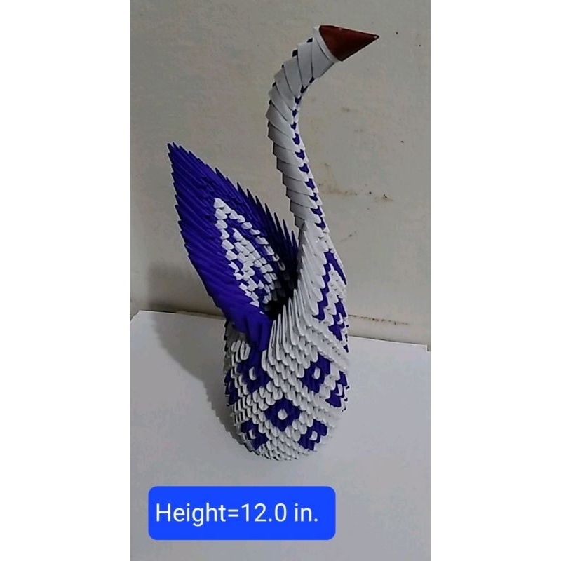 Origami Swan paper swan large size | Shopee Philippines